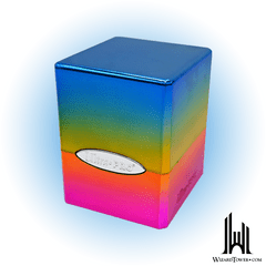 Ultra Pro Satin Cube Deck Box - Rainbow Finish